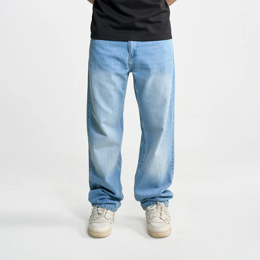 Light Blue - Wide Fit Denim
