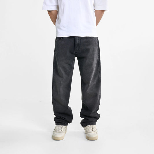 Washed Black - Wide Fit Denim